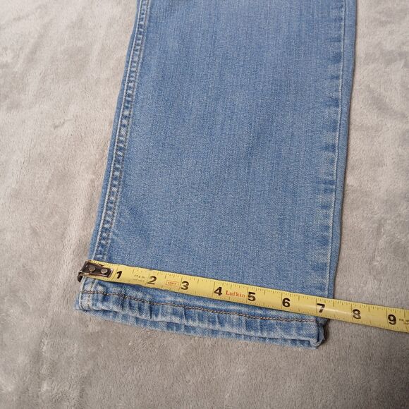 Levis 514 Jeans Mens 34x32 Blue Classic Straight Fit Faded Stretch Denim Sultan - Picture 11 of 14